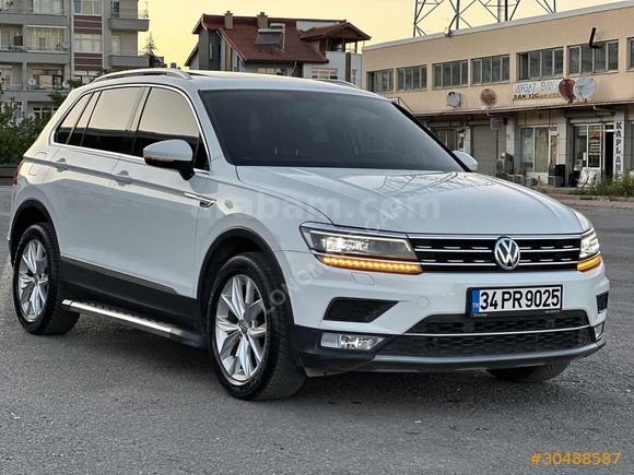 VW Tiguan 2.0 TDI Highline 4Motion Cam Tavan-Elktrk Bagaj-