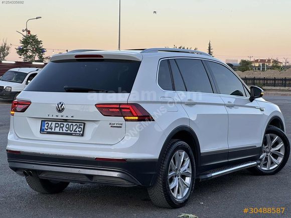 VW Tiguan 2.0 TDI Highline 4Motion Cam Tavan-Elktrk Bagaj-