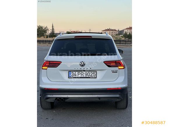 VW Tiguan 2.0 TDI Highline 4Motion Cam Tavan-Elktrk Bagaj-