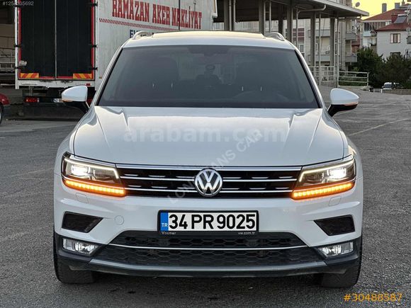 VW Tiguan 2.0 TDI Highline 4Motion Cam Tavan-Elktrk Bagaj-