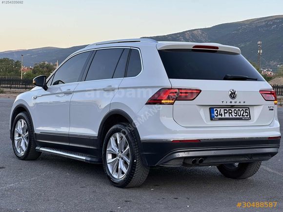 VW Tiguan 2.0 TDI Highline 4Motion Cam Tavan-Elktrk Bagaj-