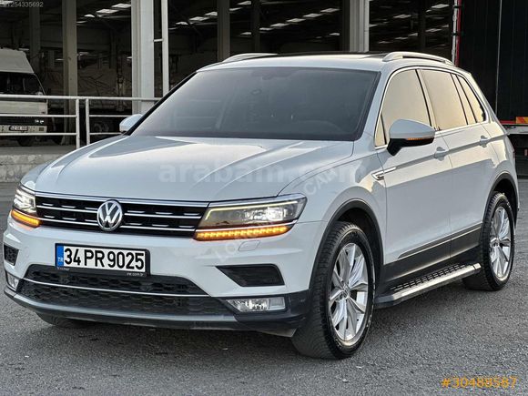 VW Tiguan 2.0 TDI Highline 4Motion Cam Tavan-Elktrk Bagaj-