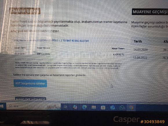 YILDIRIM OTODAN 2017 MODEL VOLKSWAGEN POLO 1.2 TSİ ALSTAR PAKET