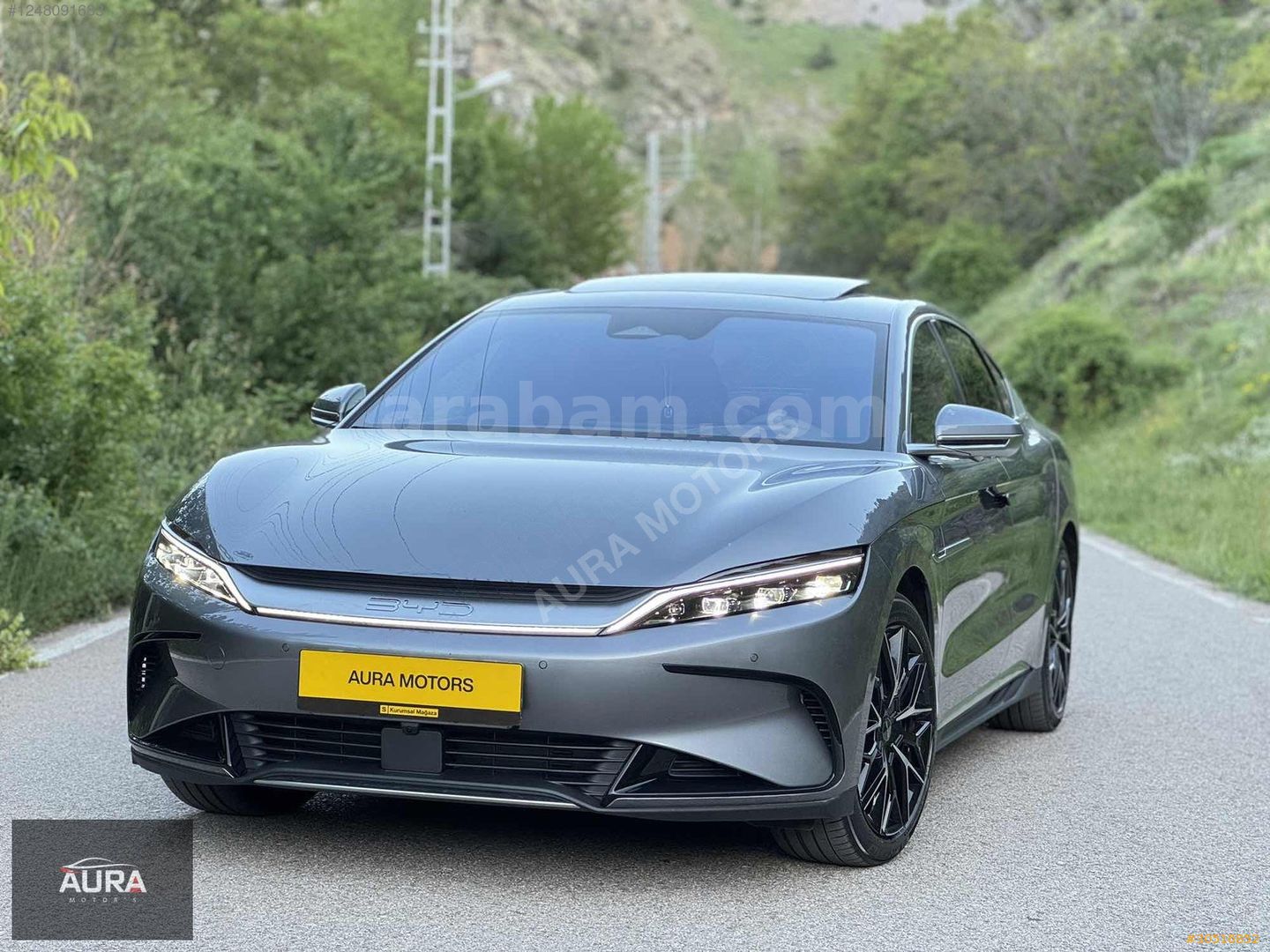 AURA MOTORS BYD HAN 517 HP 2025 BAYİ ÇIKIŞLI EXECUTİVE HATASIZ