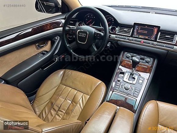 AUDI A8 3.0TDI QUATTRO TABA 20JANT BUZDOLABI VAKUM BOSE E.BAGAJ