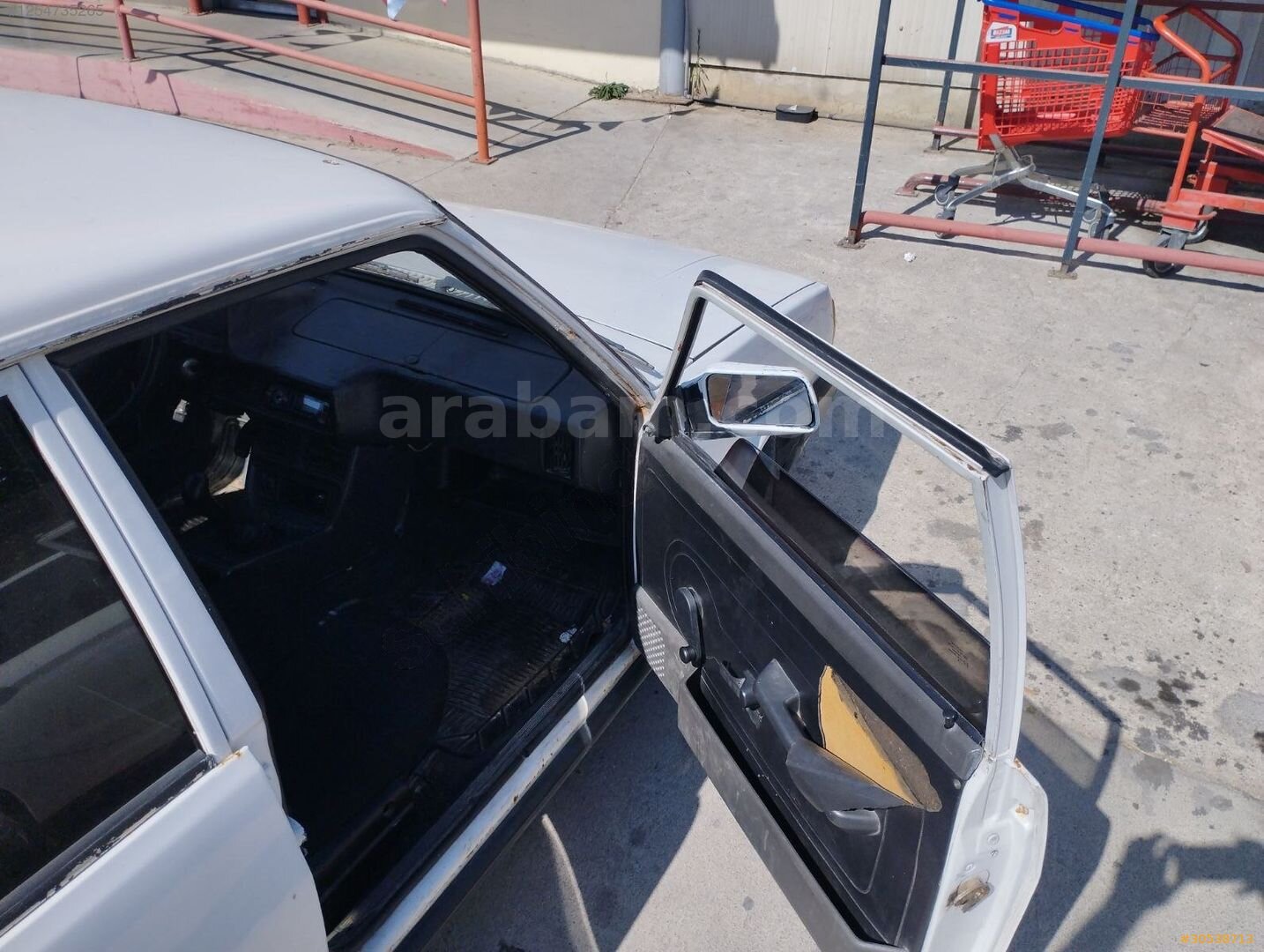 Galeriden Tofaş Şahin 1.6 1990 Model Antalya 250.878 km Beyaz 7