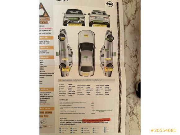 Sahibinden Opel Astra 1.6 CDTI Design 2017 Model 