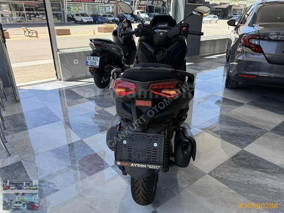 2024 Yamaha X- Max- 250- Tech max Navigasyonlu Mor renk