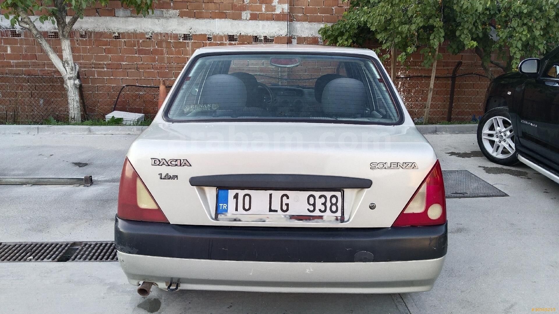 Sahibinden Dacia Solenza 1.4 Scala 2004 Model Balıkesir 152.000 km Gri 3