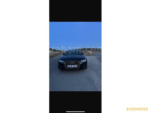 Limuzin Audi A6 Sedan 2.0 TDI Quattro 2017 2018 çıkışlı   265.000 km Siyah özel jant 

