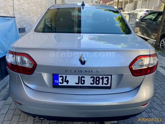 Sahibinden Renault Fluence 1.5 dCi Extreme 2012 Model Euro5 110 Bg 240 Tork 