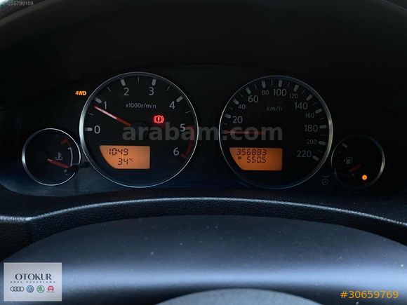 2007 NİSSAN PATHFİNDER 2.5 TDI AMERİKA MODELİ SIFIR JANT+LASTİK