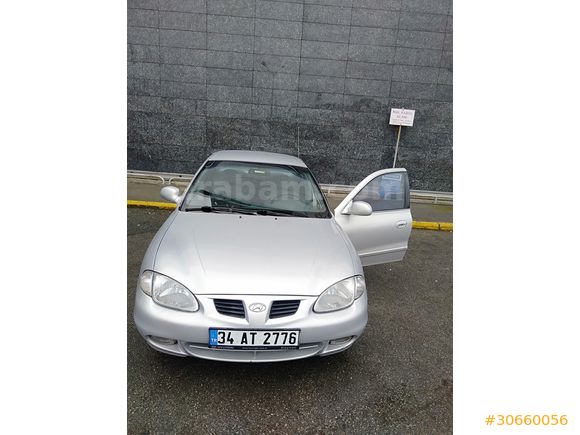 Memurdan Klimalı Hyundai Elantra 1.6 GLS 2001 Model  