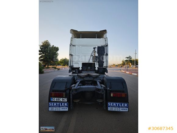 Sertler'den 2006 Model Daf XF 480 Retarderli+Klimalı