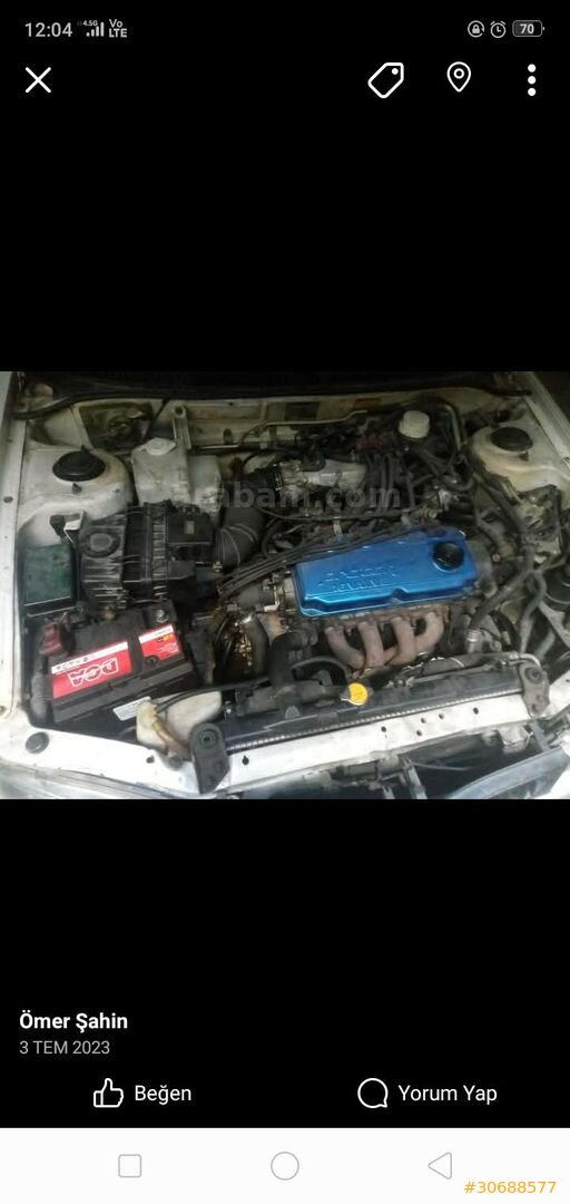 Sahibinden Proton 416 GLX 1998 Model İstanbul 283.000 km Beyaz 5