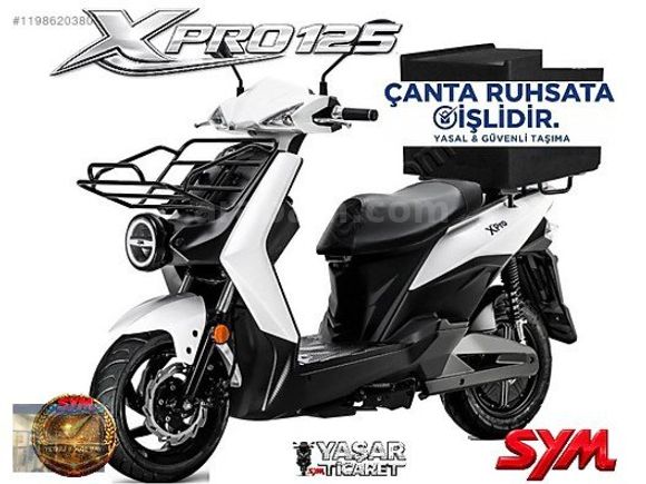 PEŞİNATSIZ 12 TAKSİT SYM Xpro kargo 125cc