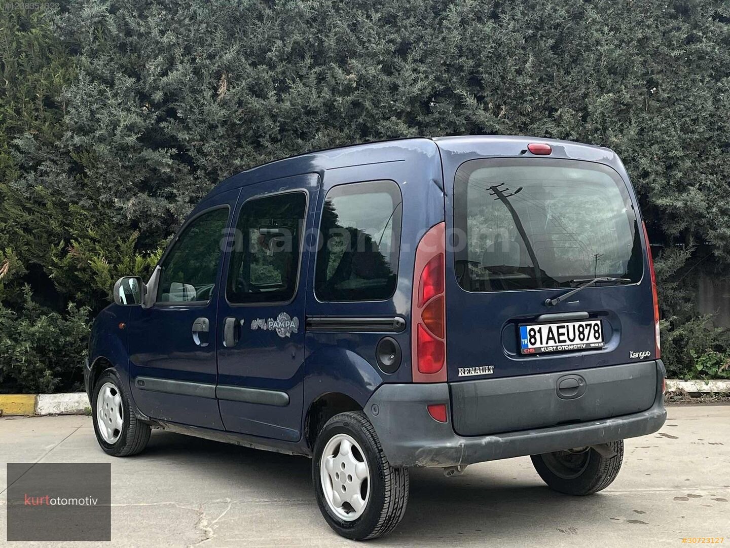 Galeriden Renault Kangoo 1.4 RNA 2001 Model Düzce 300.000 km Lacivert 3