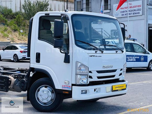 CESURDAN 2020 MODEL ISUZU NPR 10 LONG ŞASE HATASIZ KAMYON