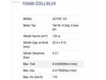Yuki Active 125CC yeni nesil euro5 2023 Model