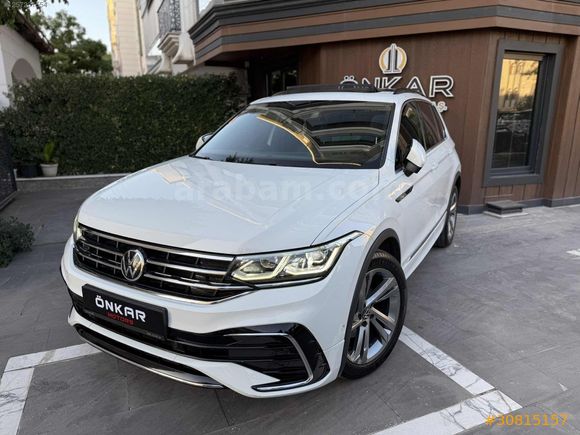 ÖNKAR MOTORS - VW TİGUAN 2021 1.5 TSİ R-LİNE 65.000 KM