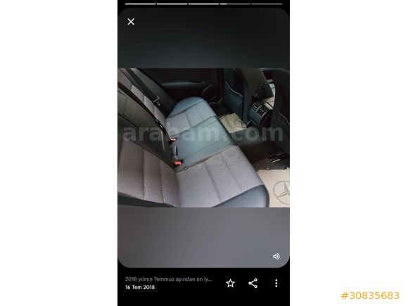 Sahibinden Mercedes - Benz C 180 Kompressor BlueEFFICIENCY AMG 2012 Model