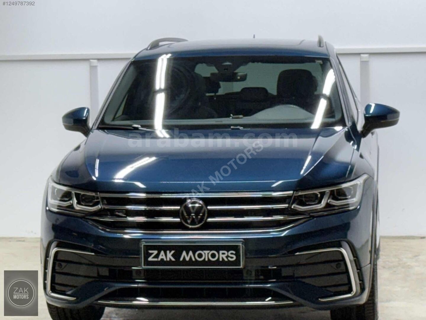 Galeriden Volkswagen Tiguan 1.5 TSI R-Line 2022 Model Ankara 16.500 km Mavi 5