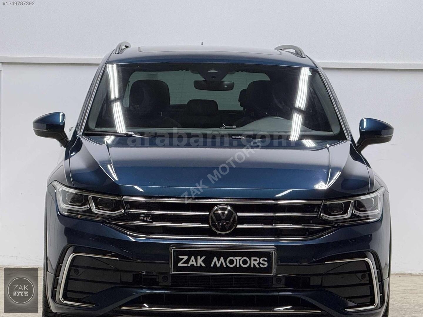 Galeriden Volkswagen Tiguan 1.5 TSI R-Line 2022 Model Ankara 16.500 km Mavi 3