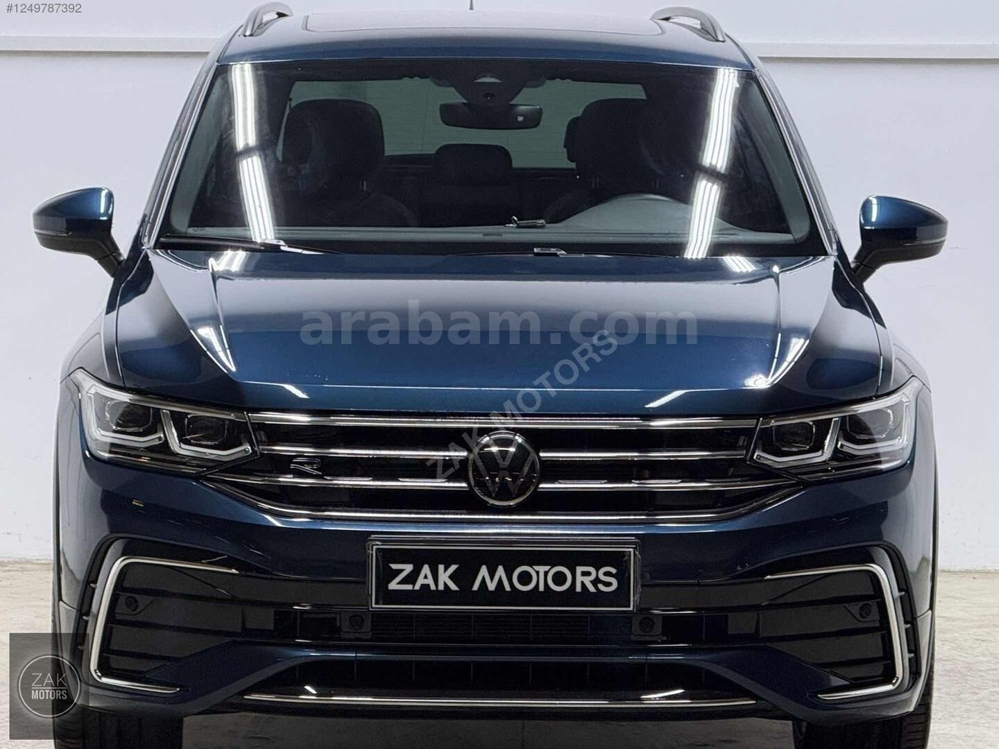 Galeriden Volkswagen Tiguan 1.5 TSI R-Line 2022 Model Ankara 16.500 km Mavi 1