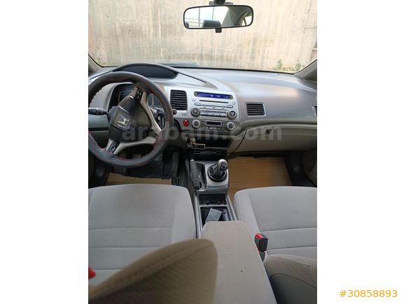 Sahibinden Honda Civic 1.6 Premium 2007 Model  350.000 km Gri (Gümüş)