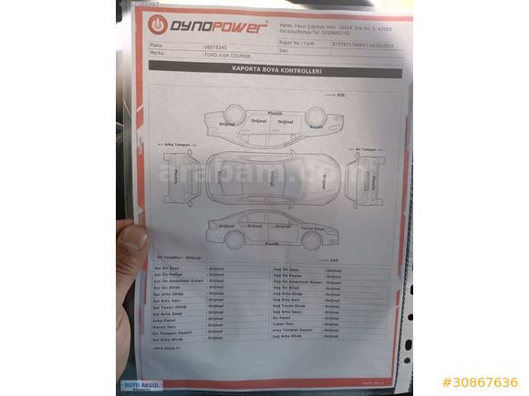 AKGÜL OTOMOTİV DEN 2017 MODEL COURİER 1.5TDCİ TREND