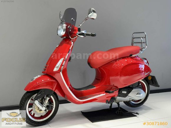 2023 VESPA PRİMAVERA 150 RED PRODUCT ÖZEL SERİİ
