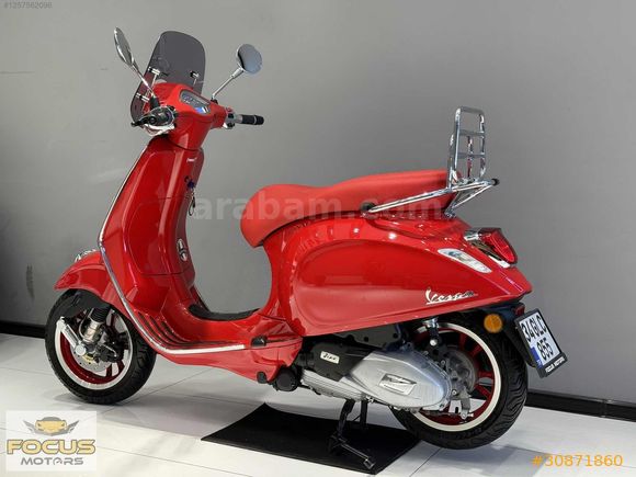 2023 VESPA PRİMAVERA 150 RED PRODUCT ÖZEL SERİİ