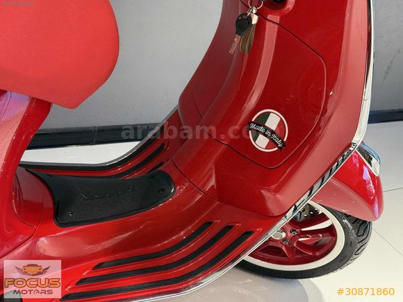 2023 VESPA PRİMAVERA 150 RED PRODUCT ÖZEL SERİİ