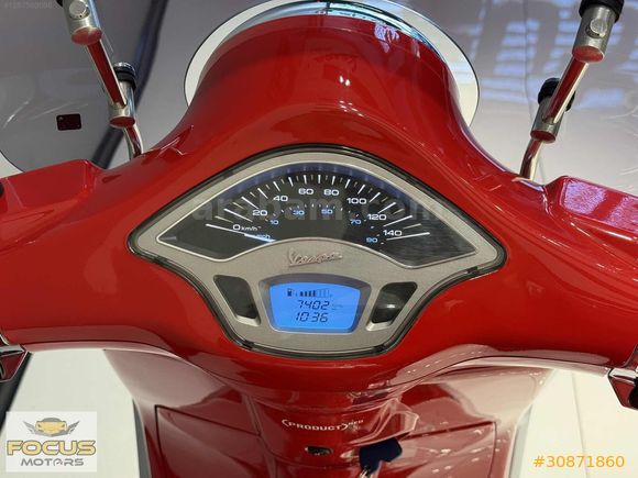 2023 VESPA PRİMAVERA 150 RED PRODUCT ÖZEL SERİİ