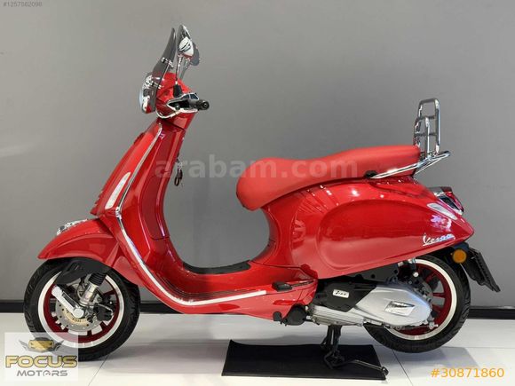 2023 VESPA PRİMAVERA 150 RED PRODUCT ÖZEL SERİİ