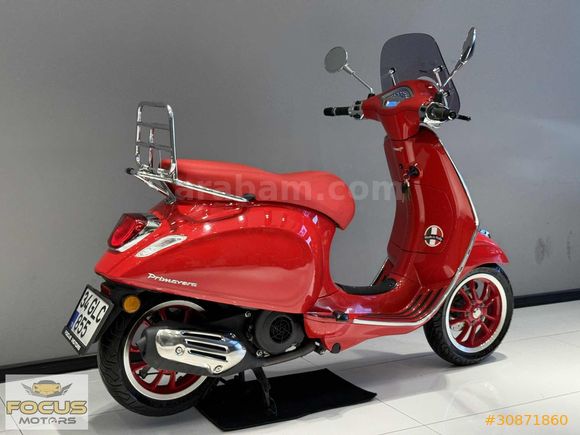 2023 VESPA PRİMAVERA 150 RED PRODUCT ÖZEL SERİİ
