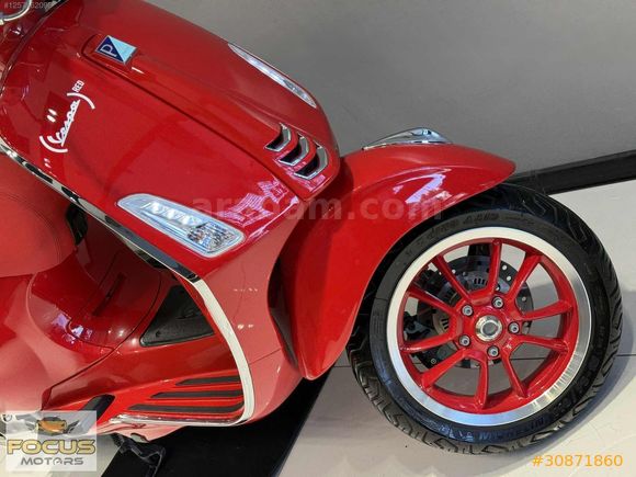 2023 VESPA PRİMAVERA 150 RED PRODUCT ÖZEL SERİİ