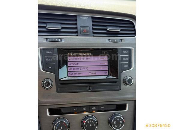 Sahibinden Volkswagen Golf 1.6 TDi BlueMotion Midline Plus 2013 Model 