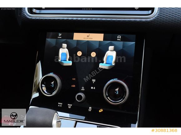 2021 VELAR R DYNAMIC SE-GARANTİLİ-BAYİ-BOYASIZ-AİRMATİC-SOĞUTMA