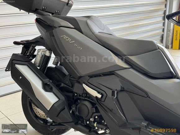 2023 MODEL HATASIZ ADV 350 - ÖZEL PLAKA - AKILLI ÇANTA DÜŞÜK KM