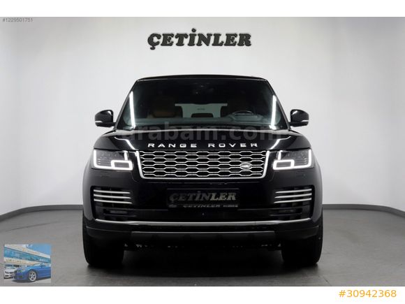 ÇETİNLER DEN 2018 RANGE ROVER 3.0 VOUGE BOYASIZ VERGİ BARIŞ