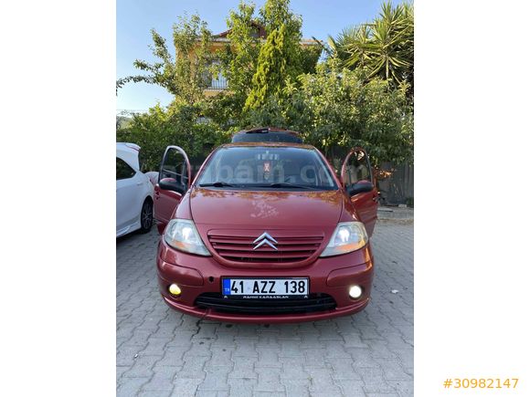 Sahibinden Citroen C3 1.4 HDi X 2005 Model  285.000 km Kırmızı