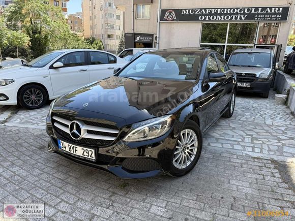 SUNROOFLU %20 FATURALI İMZALI SERİ MERCEDES C200D TAKAS KREDİ