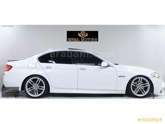 **ROYAL'DAN**BMW 5.20D*HAYALET ELK BAGAJ**KREDİ İMKANLI**