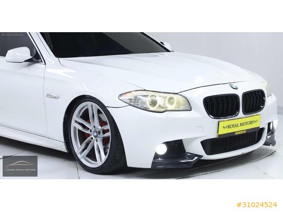 **ROYAL'DAN**BMW 5.20D*HAYALET ELK BAGAJ**KREDİ İMKANLI**