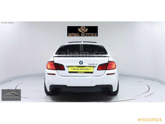 **ROYAL'DAN**BMW 5.20D*HAYALET ELK BAGAJ**KREDİ İMKANLI**