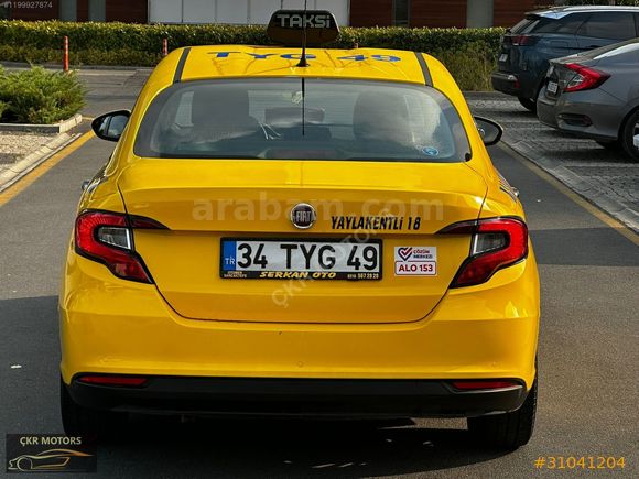2024 Fiat Egea 1.4 Benzin / Lpg li Hatasız Ticari Taksi