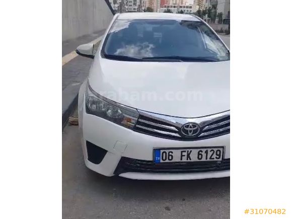 Sahibinden SATILIK!!   Toyota Corolla 1.33 Comfort 2014 Model 