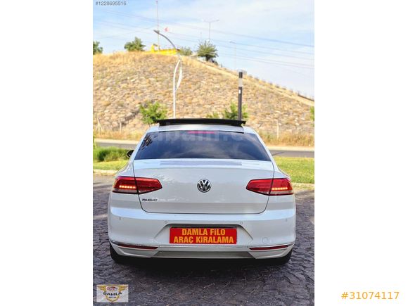 Passat B8 Kiralama | Şoförlü/Şoförsüz & Full Kaskolu Kiralama