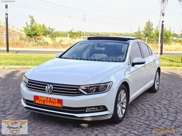 Passat B8 Kiralama | Şoförlü/Şoförsüz & Full Kaskolu Kiralama